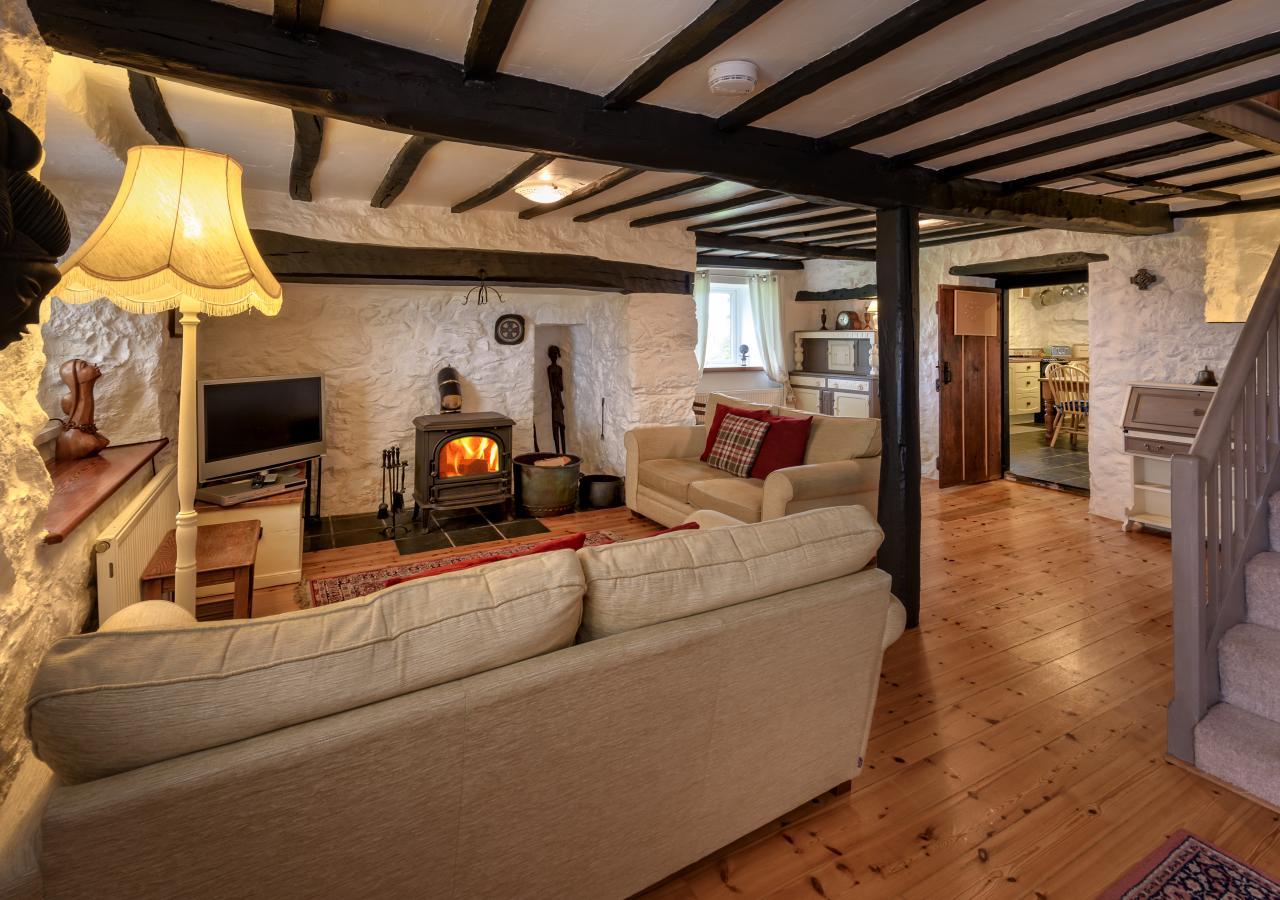 Villa Ysgubor Bach Aberdaron Esterno foto
